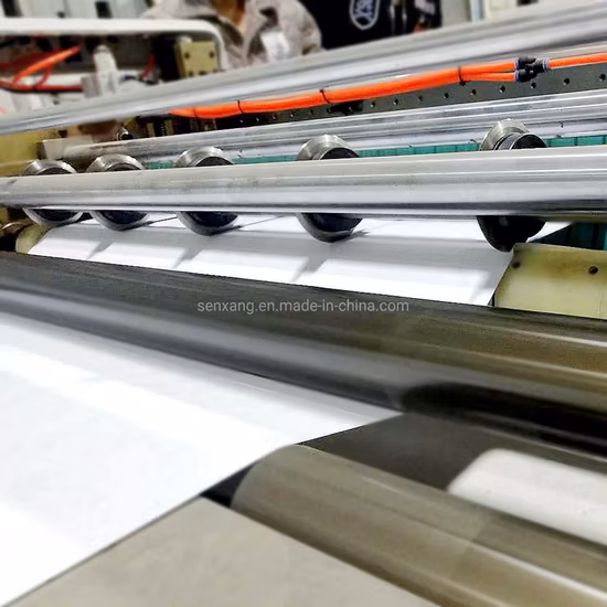 Petite machine de découpe transversale de papier non tissé