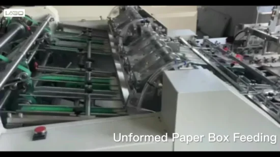Machine de boîte de papier à Double ligne pour la fabrication de boîtes à emporter de plateau de papier de restauration rapide de déjeuner de Pizza jetable