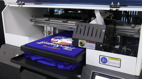 A3 A2 taille deux têtes vitesse rapide 1440dpi numérique bricolage DTG imprimante t-shirt Machine d'impression avec circulation d'encre blanche